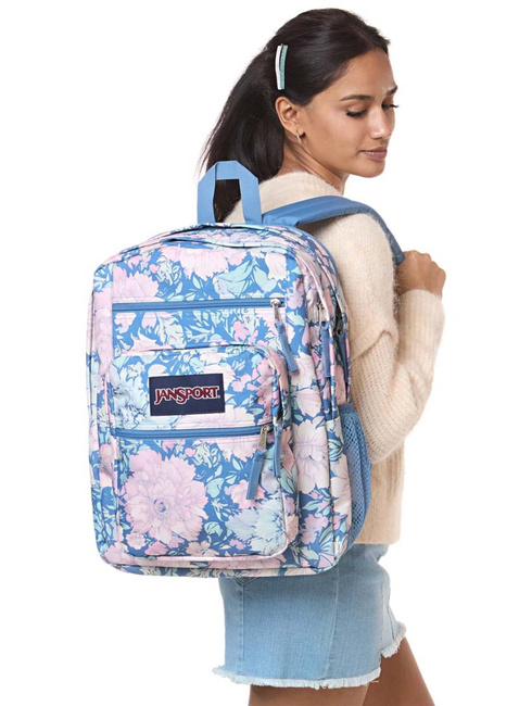 Plecak na laptopa JanSport Big Student - faded tapestry / elemental blue