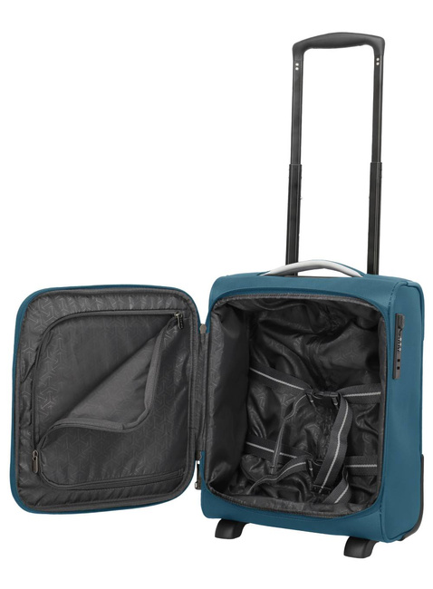 Walizka podręczna Travelite Jetpack Easy 2W Cabin - petrol