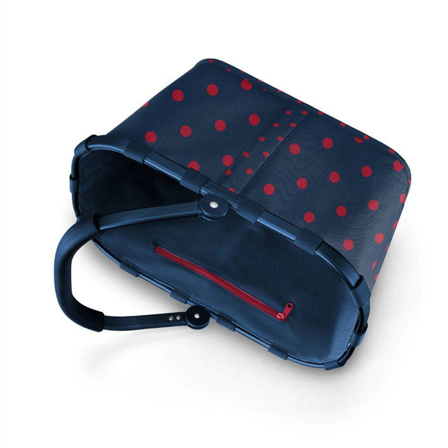 Koszyk / torba na zakupy Reisenthel Carrybag - frame mixed dots red