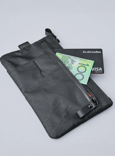 Organizer saszetka Alpaka Zip Clutch - black