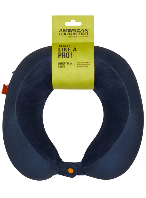 Poduszka podróżna American Tourister Travel Pillow - navy / orange