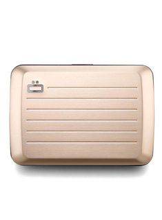Portfel aluminiowy Ogon Design Stockholm V2 - rose gold