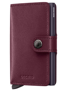 Portfel kieszonkowy RFID Secrid Miniwallet Original - cranberry