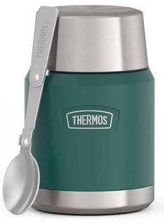 Termos obiadowy z łyżką Thermos Icon 0,47 l - spruce