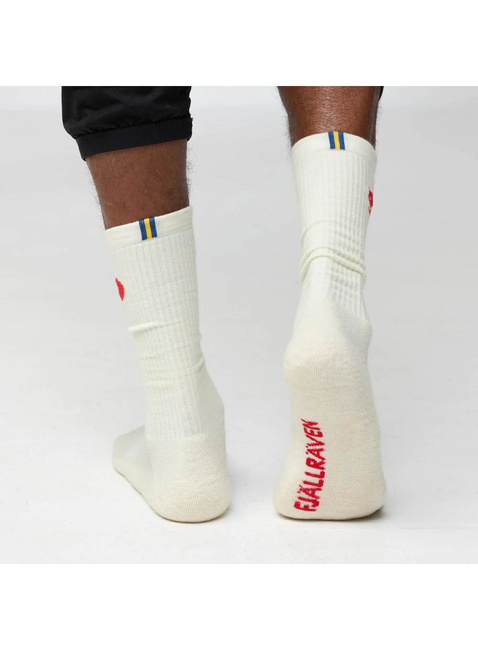 Skarpety wełniane Fjallraven Wool Sock - eggshell