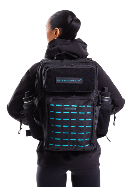 Plecak sportowy Built For Athletes Hero Large Backpack 45 l - black / aqua