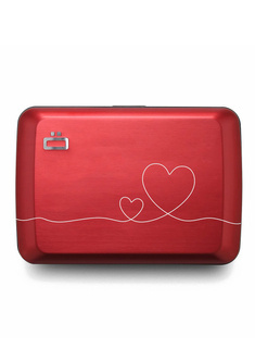 Portfel aluminiowy Ogon Design Stockholm V2 - love