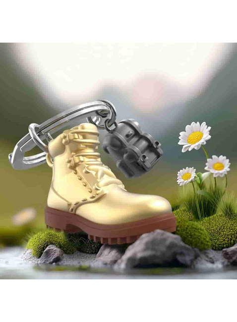 Brelok do kluczy torebki Metalmorphose - but trekkingowy i plecak