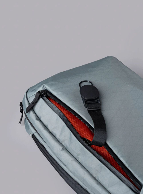 Torba na ramię crossbody Alpaka Go Sling X-Pac® - slate grey