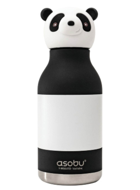 Butelka termiczna dziecięca Asobu Bestie Bottle 0,46 l - panda