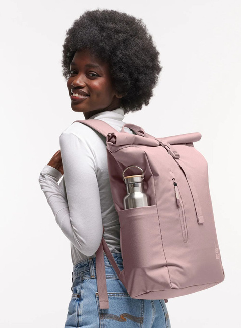 Plecak miejski GOT BAG Rolltop Easy Monochrome - red sand