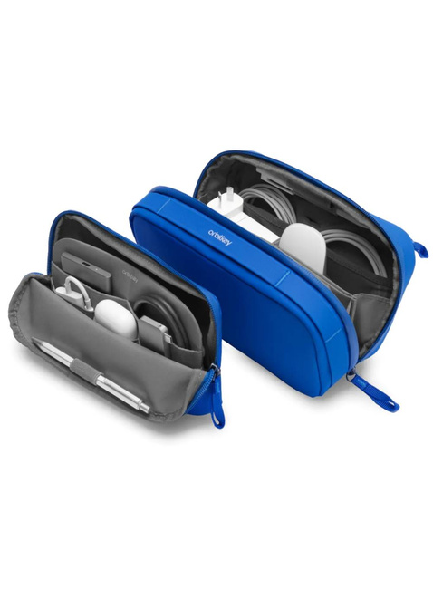Organizery biurowe podróżne Orbitkey 2-in-1 Tech Pouch - cobalt