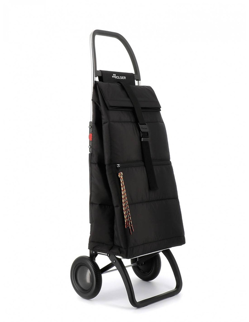 Wózek składany na zakupy 2 kołowy Rolser BIG 2L POLAR - black