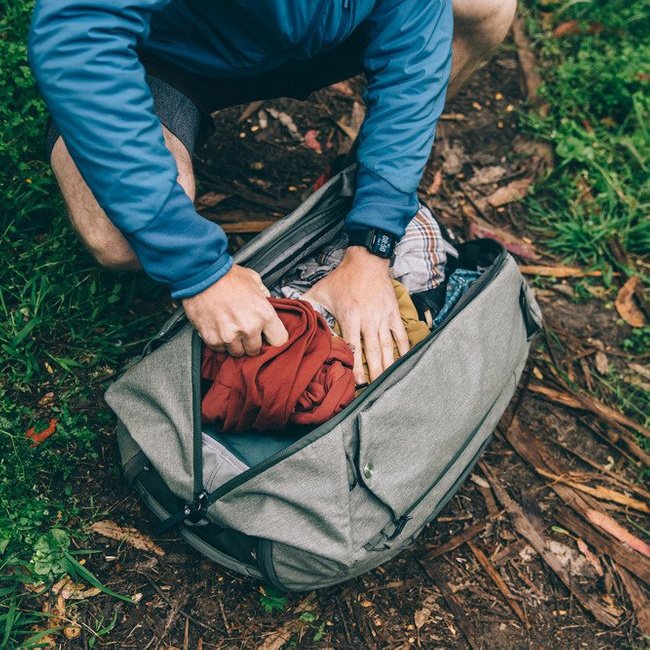 Torba plecak Peak Design Travel Duffelpack 65L - szarozielony