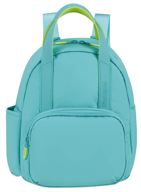 Plecak damski American Tourister PuffyPop Backpack S - dusty turquoise