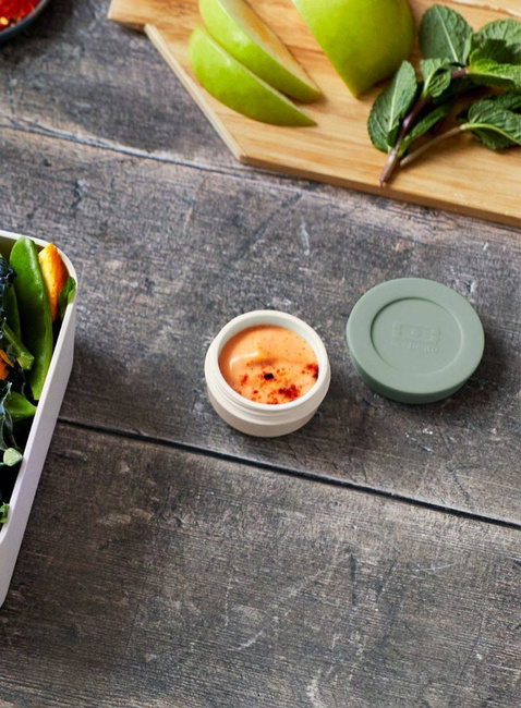 Pojemnik na sos Monbento MB Temple M - green / natural