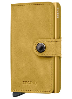 Portfel kieszonkowy Secrid Miniwallet Vintage - yellow