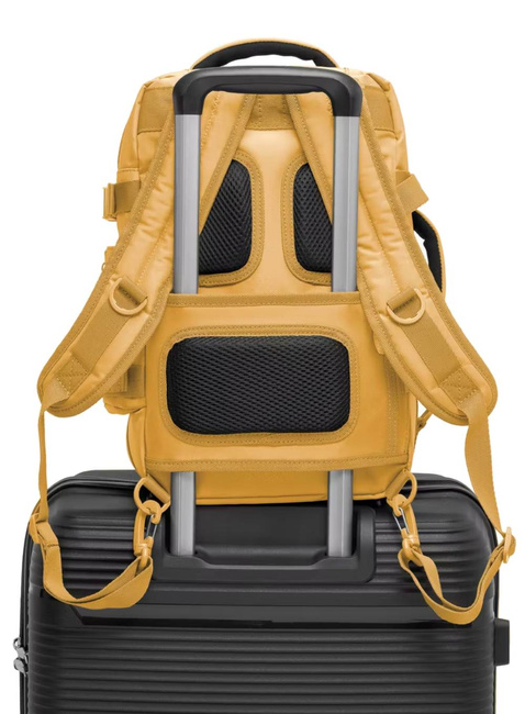 Plecak kabinowy Puccini Barbados S - żółty