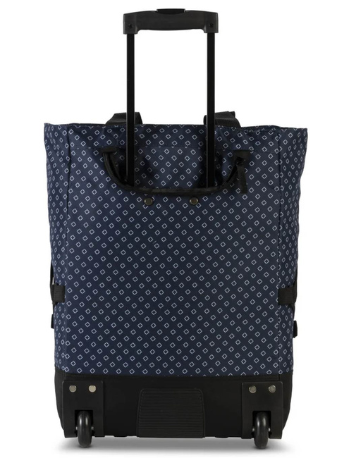 Torba na kółkach / wózek Punta Wheel Print - medium blue / black