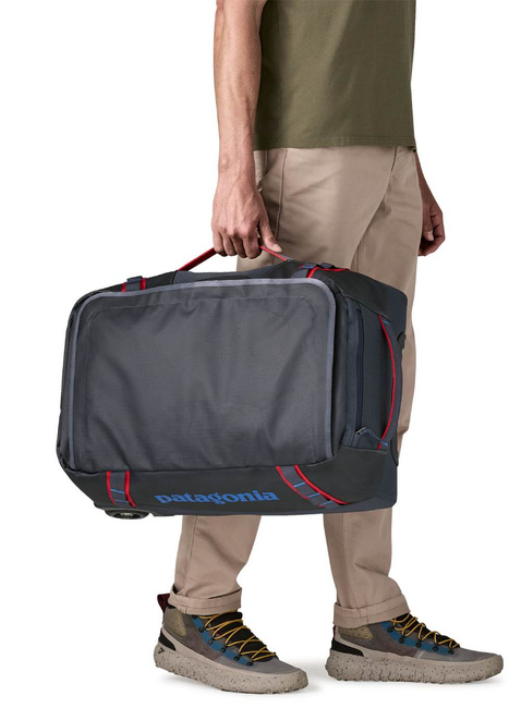 Torba Patagonia Black Hole Matte Wheeled Duffel 40 l - smolder blue / amanita red