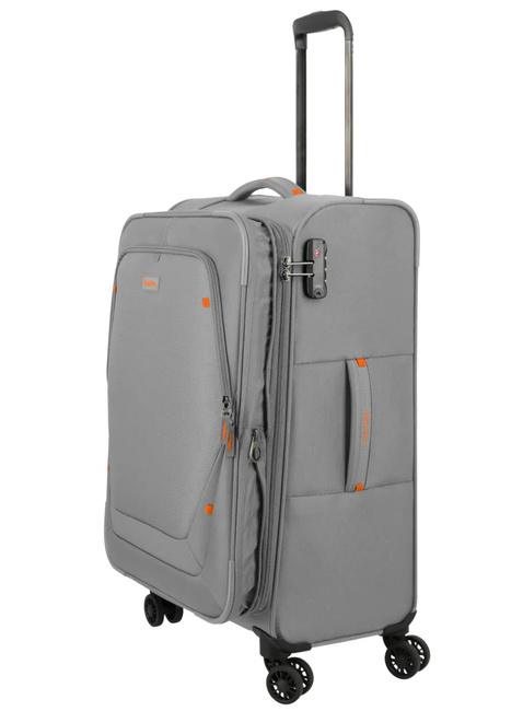 Walizka średnia Travelite Umbria EXP - smoky grey