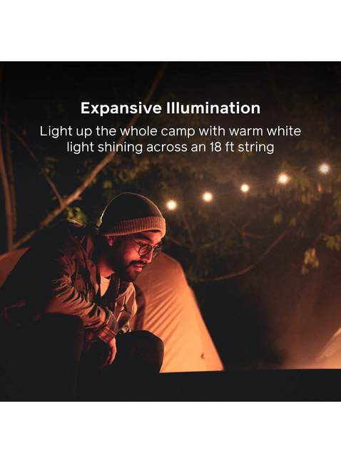 Lampa solarna BioLite Luci Solar String 5,5 m - warm white