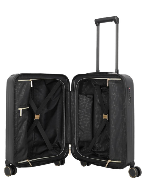 Walizka kabinowa Travelite Barbara Novelty - black