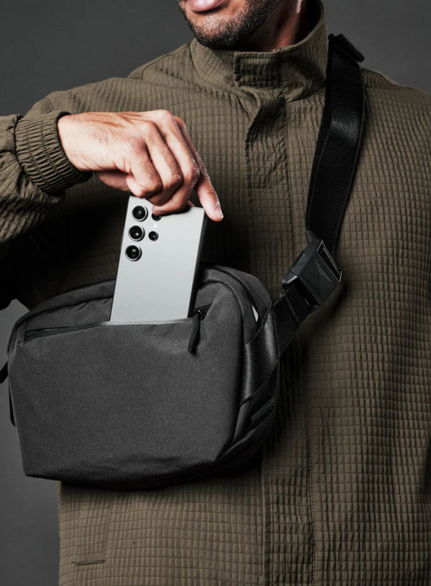Torba na ramię crossbody Alpaka Go Sling Mini V2 Axoflux - black