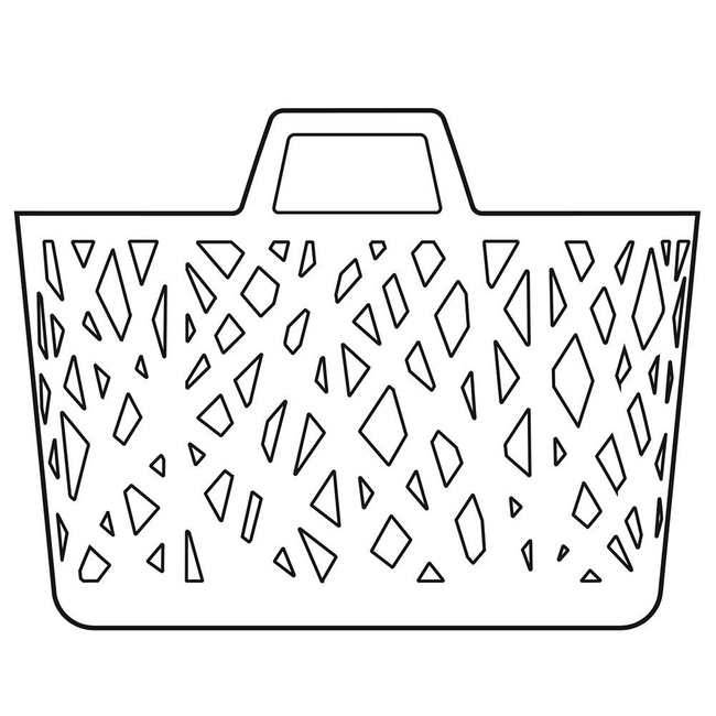 Koszyk / torba na zakupy Reisenthel Nestbasket - ice blue
