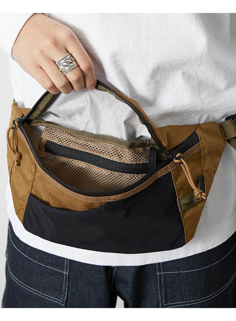 Torba biodrowa Snow Peak X-Pac Nylon Waist Bag - brown