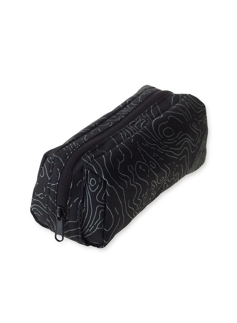 Kosmetyczka saszetka szkolna Kavu Pixie Pouch - black topo