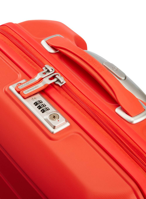 Walizka kabinowa Samsonite Flux - tangerine red