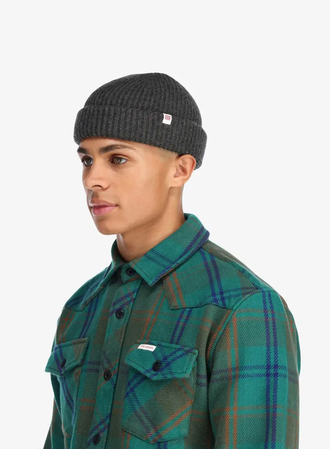 Czapka dzininowa Topo Designs Global Wool Beanie - charcoal