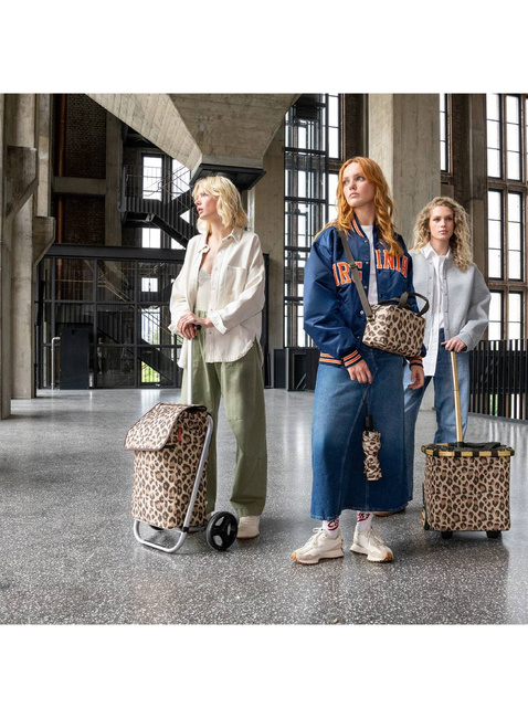 Wózek na zakupy Reisenthel Shopping Trolley - leo macchiato