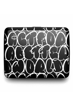 Portfel RFID na karty Ogon Design Smart Case V2 Large - graffiti