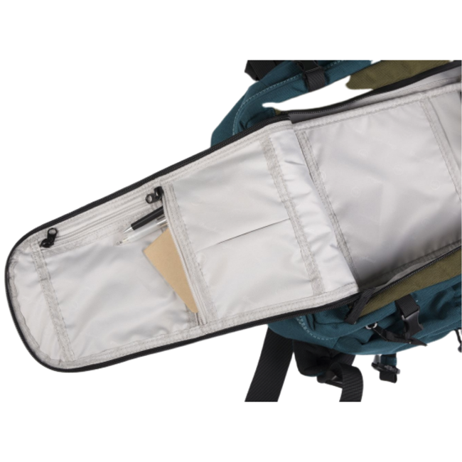 Plecak podróżny Traveler Doughnut 36 l - denim / wine