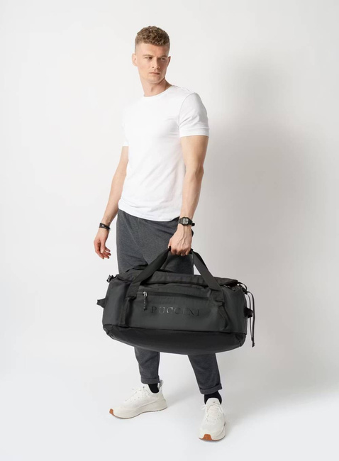 Torba podróżna z funkcją plecaka Puccini Discover L - czarny