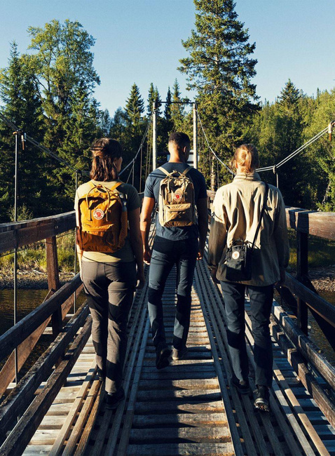 Plecak Fjallraven Kanken - foliage green / peach sand