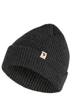 Czapka dzianinowa Fjallraven Tab Hat - dark grey