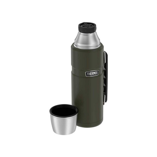 Termos z uchwytem Thermos Stainless King™ Beverage Bottle 1,2 l - army green