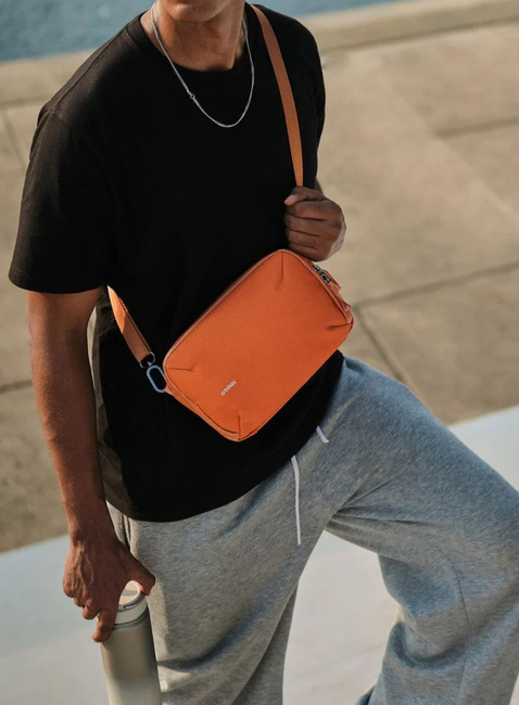Torba na ramię Orbitkey Travel Sling 3 l - terracotta