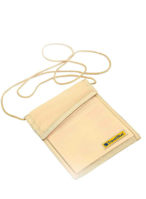 Portfel na szyję Travel Blue Slimline Neck Wallet - beige