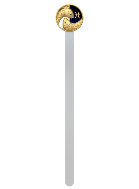 Zakładka do książki Metalmorphose znak zodiaku ryby