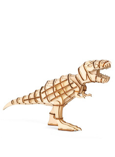 Puzzle 3D dinozaur Kikkerland T-Rex 3D Wooden Puzzle