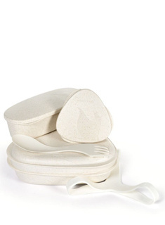 Zestaw turystyczny Light My Fire LunchKit BIO - cream