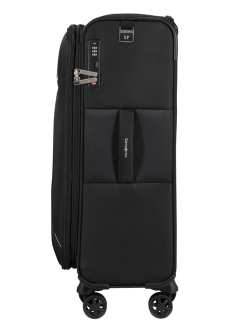 Walizka średnia poszerzana Samsonite Base Breeze - black