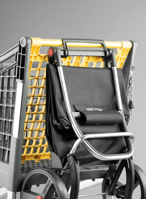 Wózek na zakupy Rolser Eco Pep 2L RSG 2-kołowy składany - granite