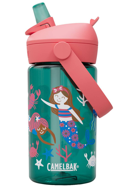 Butelka na wodę Camelbak Thrive Flip Straw Kids 0,4 l - mermaid friends