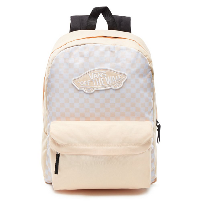 Plecak szkolny Vans Realm - bleached apricot check