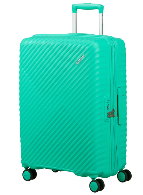 Walizka średnia American Tourister Diablast EXP - cyber aqua